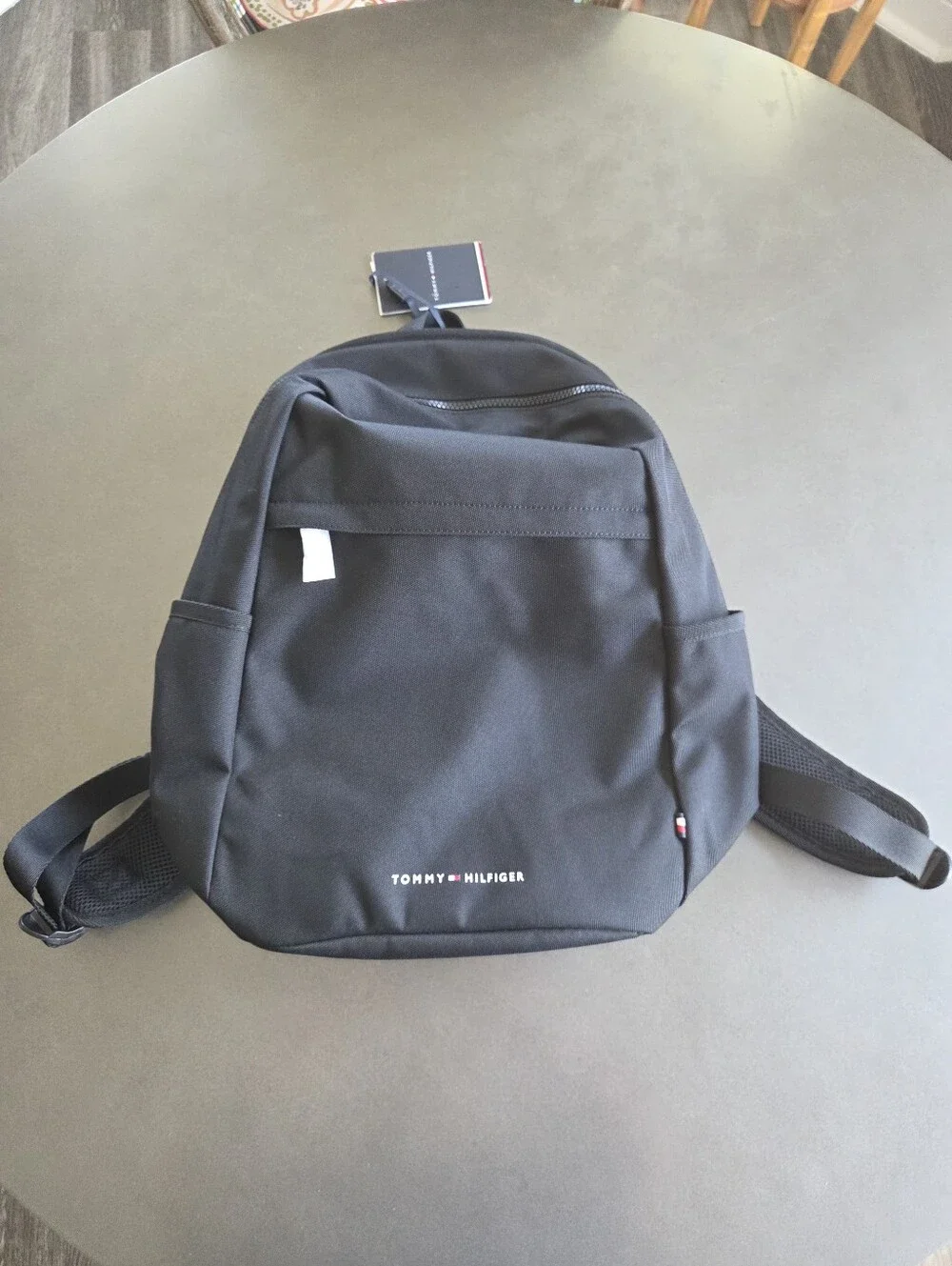 Tommy Hilfiger Signature Tape Zip Pull Backpack NWT $110